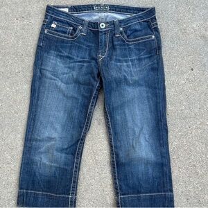 Big Star Maddie Crop Blue Jeans Size 29
